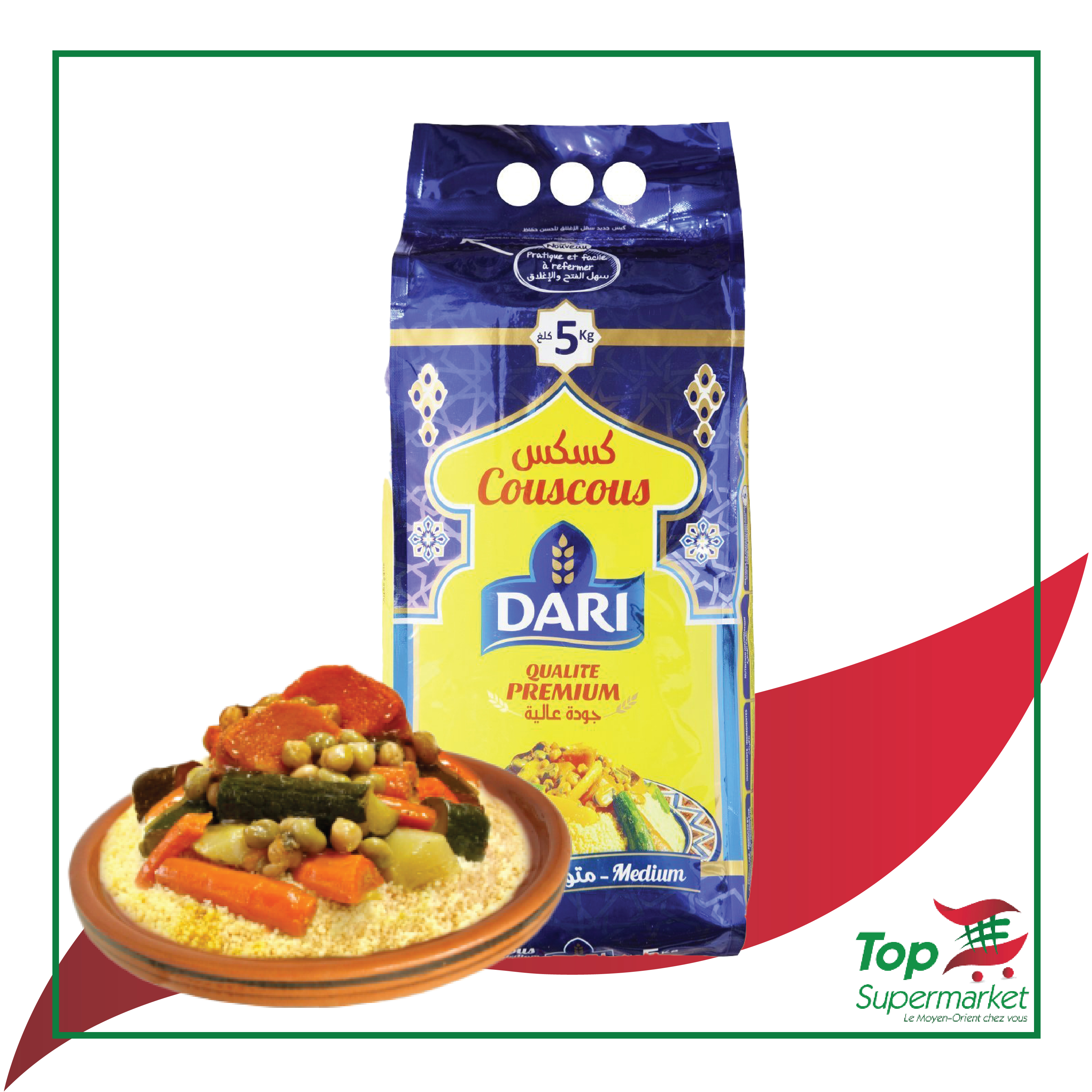 Dari Couscous Moyen 5KG